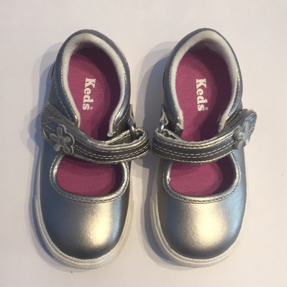 Silver Keds Size US 5.5 EU 2.5 Mint condition - Picture 2 of 7